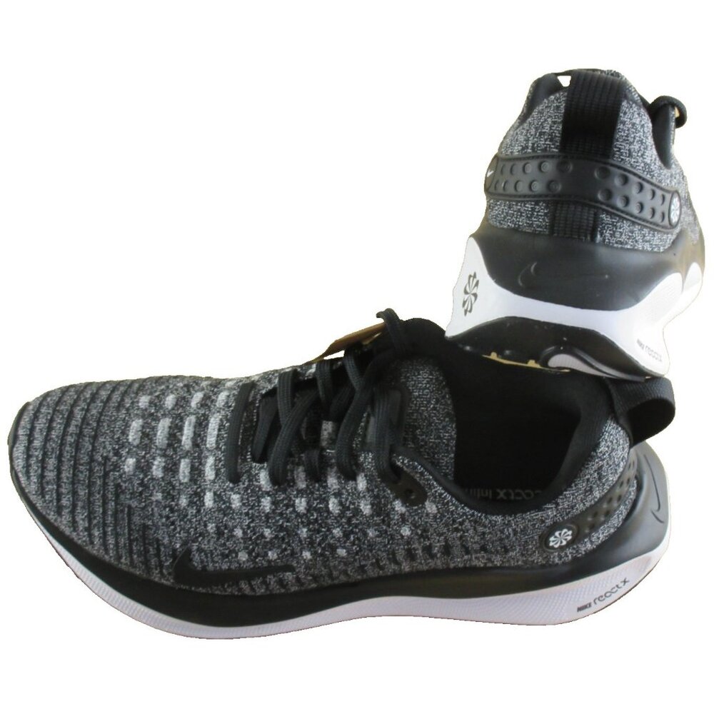 Women's Nike React X Infinity Run 4 Road Running Shoes Black White Sizes NIB - Picture 6 of 7